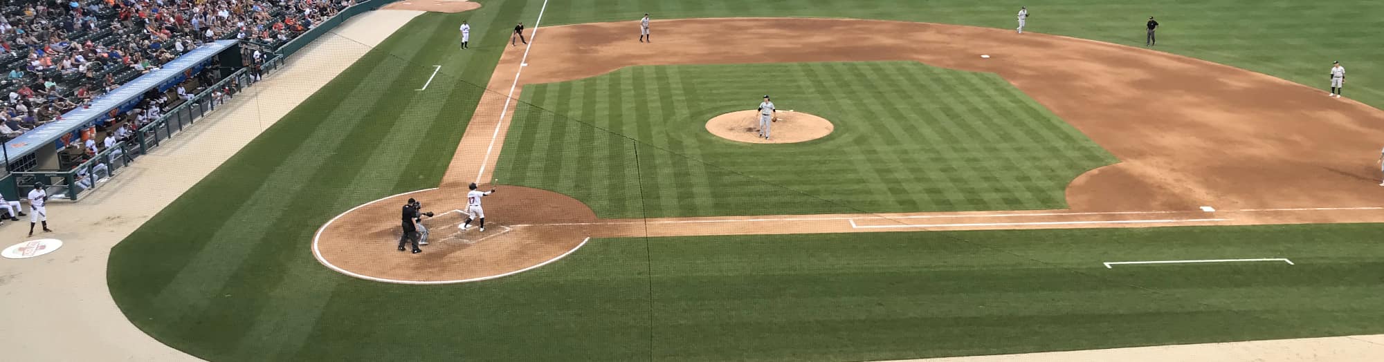 green baseball field Pensacola