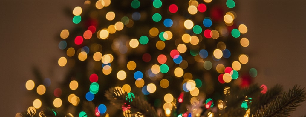 bokeh christmas lights Pensacola